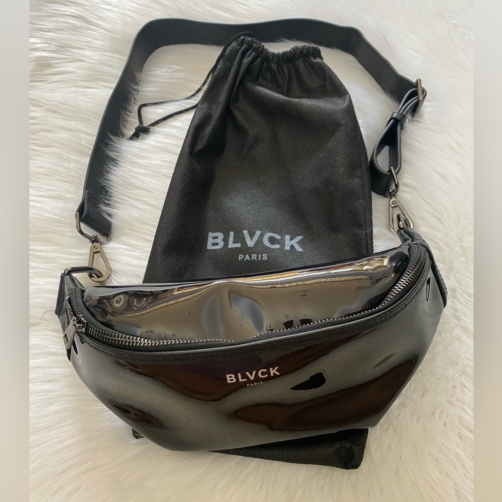 BLVCK Paris Black Bum Crossbody Bag/Fanny